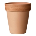 VASO ALTO GRAFFIATO white